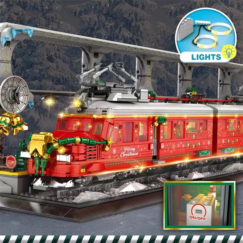 Reobrix 66034 Christmas Train - YWOBB