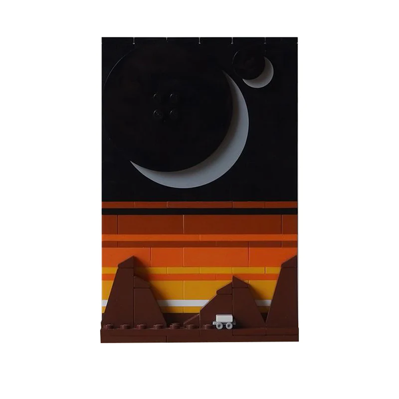 GOBRICKS MOC 88626 The Loneliness of the Long Distance Probe - YWOBB