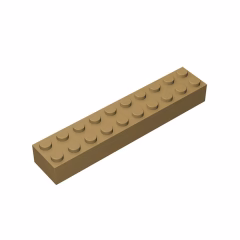 GOBRICKS GDS-545 Brick 2 x 10 - YWOBB