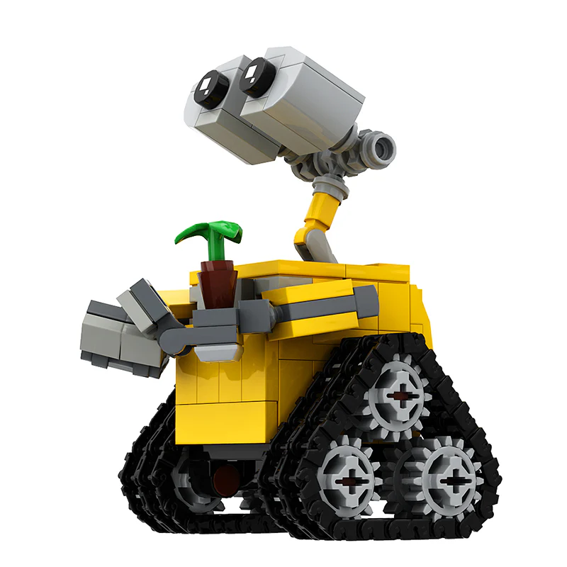 GOBRICKS MOC 143584 mini WALL-E - YWOBB