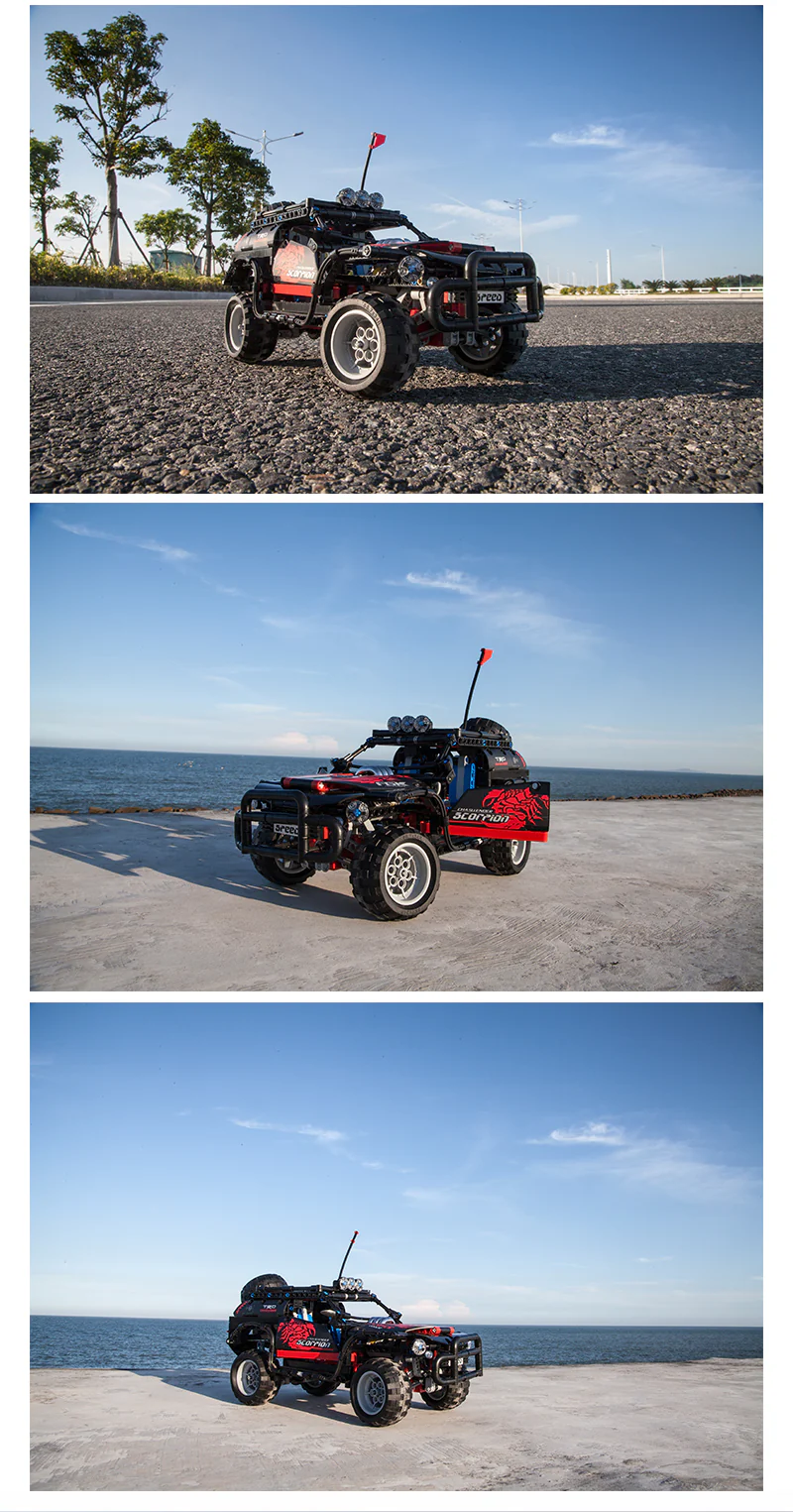 DECOOL 33002 SCORPION SUV jeep - YWOBB