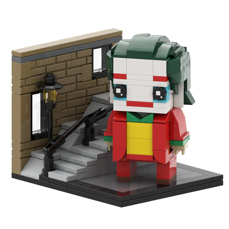 GOBRICKS MOC A0672 Clown 2 �?Staircase Clown - YWOBB