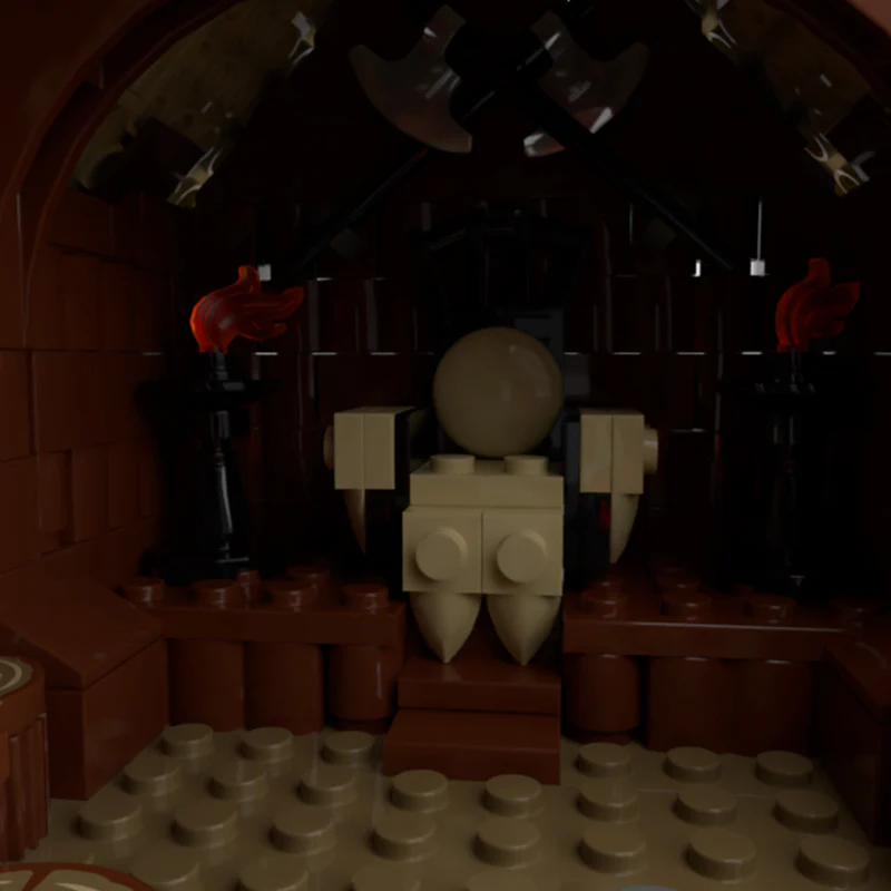 MOC 96080 Viking Mead Hall - YWOBB