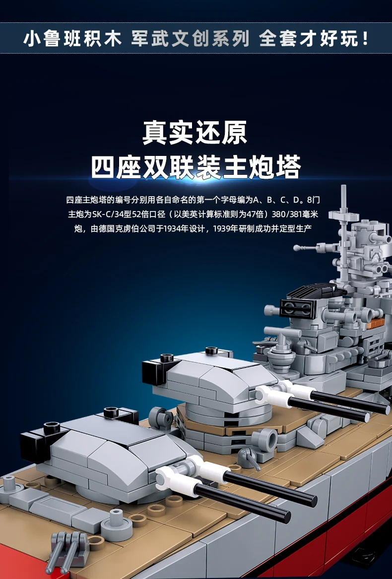 SLUBAN M38-B1102 KMS Bismarck - YWOBB