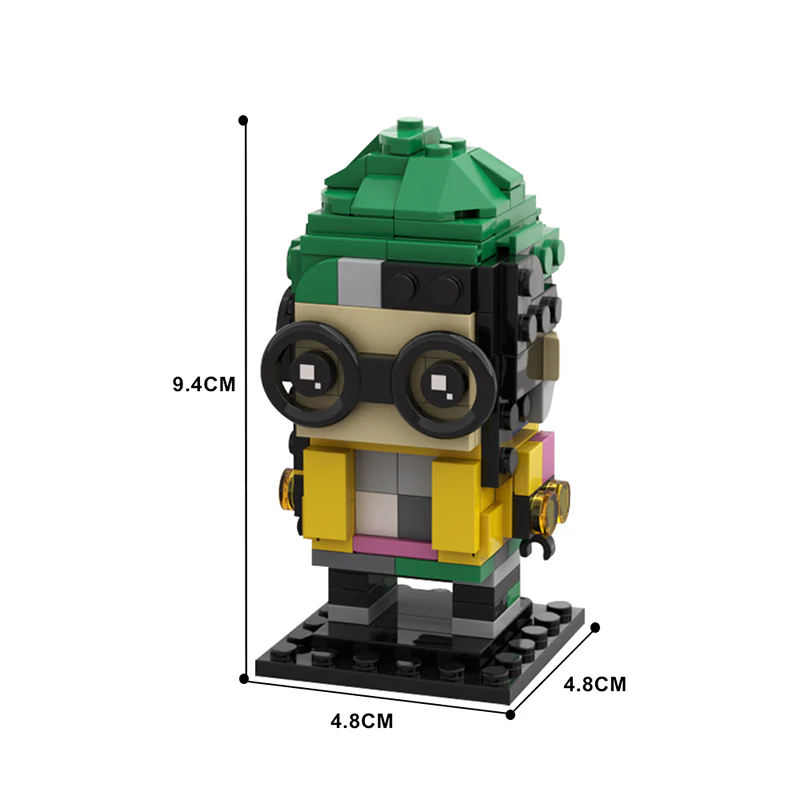 GOBRICKS MOC 131212  VALORANT Killjoy Brickheadz - YWOBB