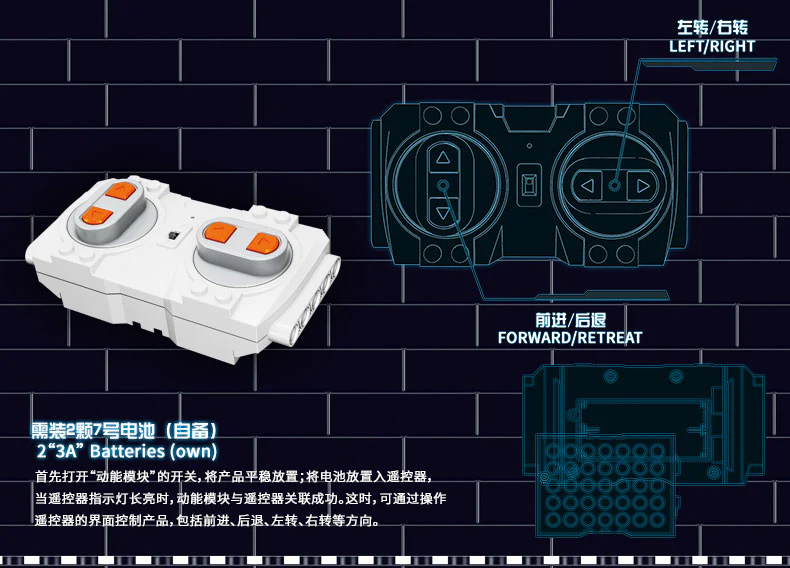 Mould King 13041 The Movable Robots - YWOBB