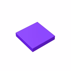GOBRICKS GDS-561 Tile 2 x 2 - YWOBB