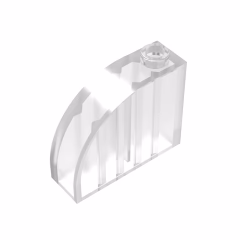 GOBRICKS GDS-1118 Curved 3 x 1 x 2 with Stud - YWOBB