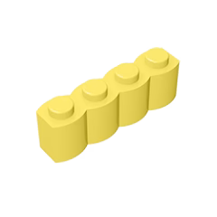 GOBRICKS GDS-1079 Modified 1 x 4 with Log Profile - YWOBB