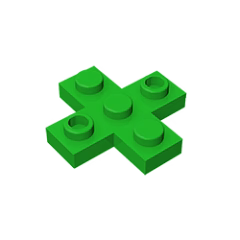 GOBRICKS GDS-710 Modified 3 x 3 Cross - YWOBB