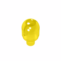 GOBRICKS GDS-942 Bar with Light Cover (Bulb) / Bionicle Barraki Eye - YWOBB