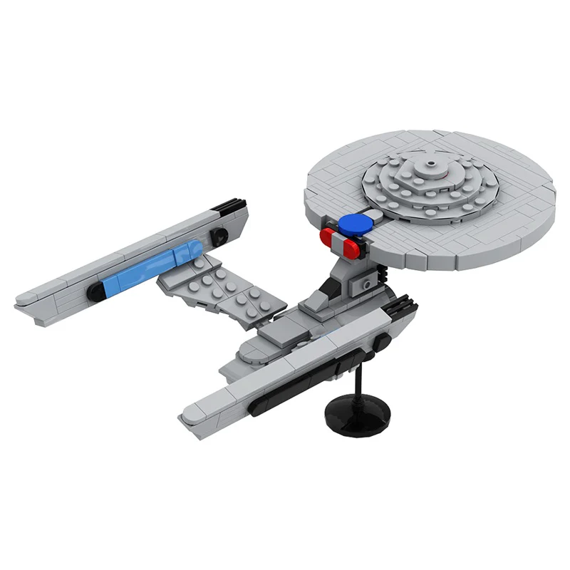 GOBRICKS MOC A0367Y01 Star Trek Enterprise 1701-A - YWOBB