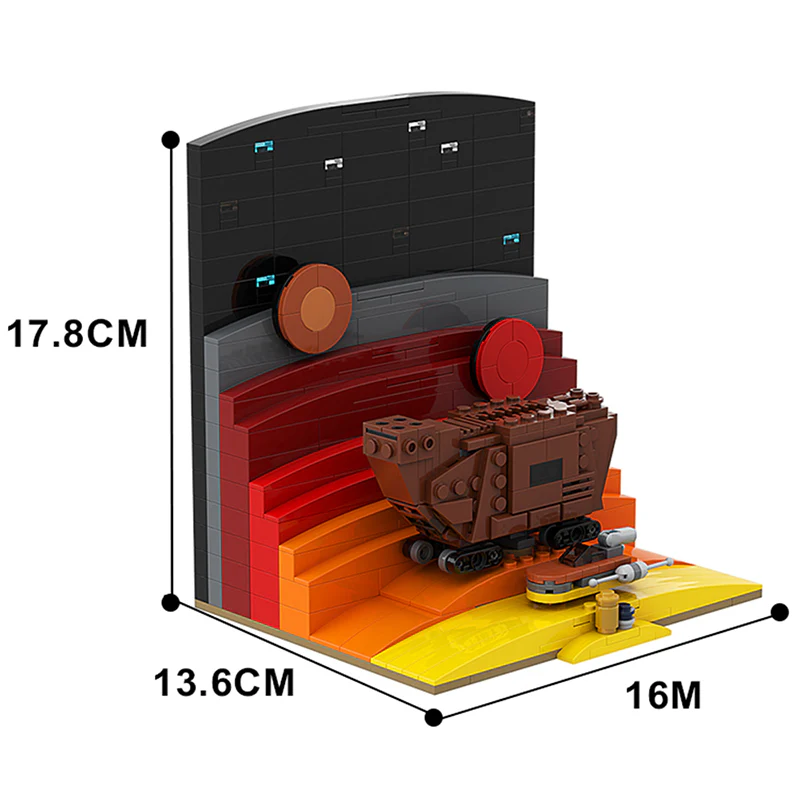 GOBRICKS MOC A0156Y02 Micro Episode IV :TATOOINE - YWOBB