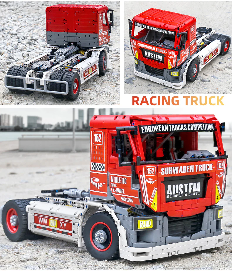 Mould King 13152 Racing Truck - YWOBB