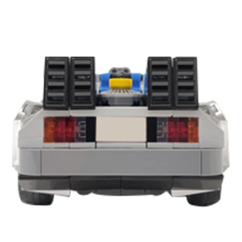 GOBRICKS MOC 108607 DeLorean Time Machine - YWOBB
