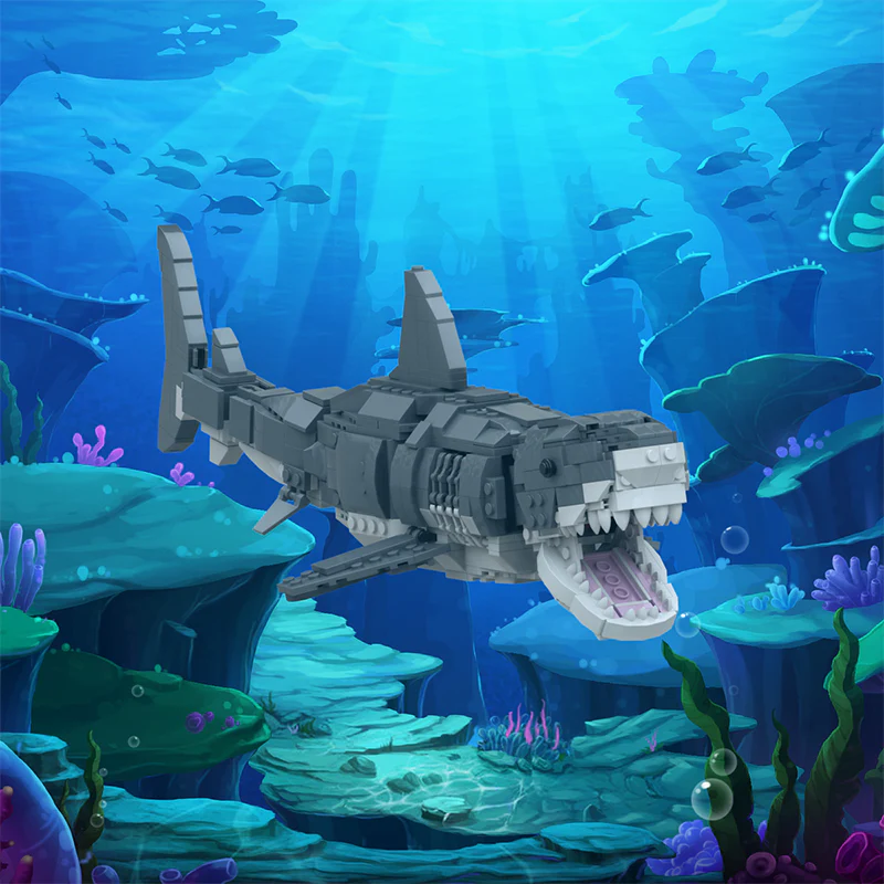 MOC 54823 Great White Shark - YWOBB