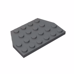 GOBRICKS GDS-704  Plate 4 x 6 Cut Corners - YWOBB