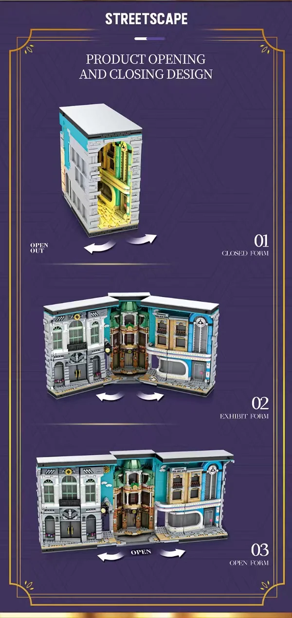 Reobrix 66032 Streetscape Book of Architecture - YWOBB