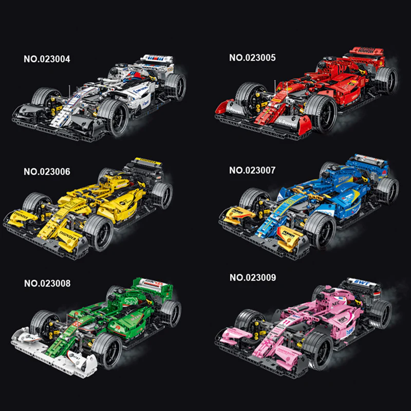 Mork 023004-023009 F1 Racing Cars - YWOBB
