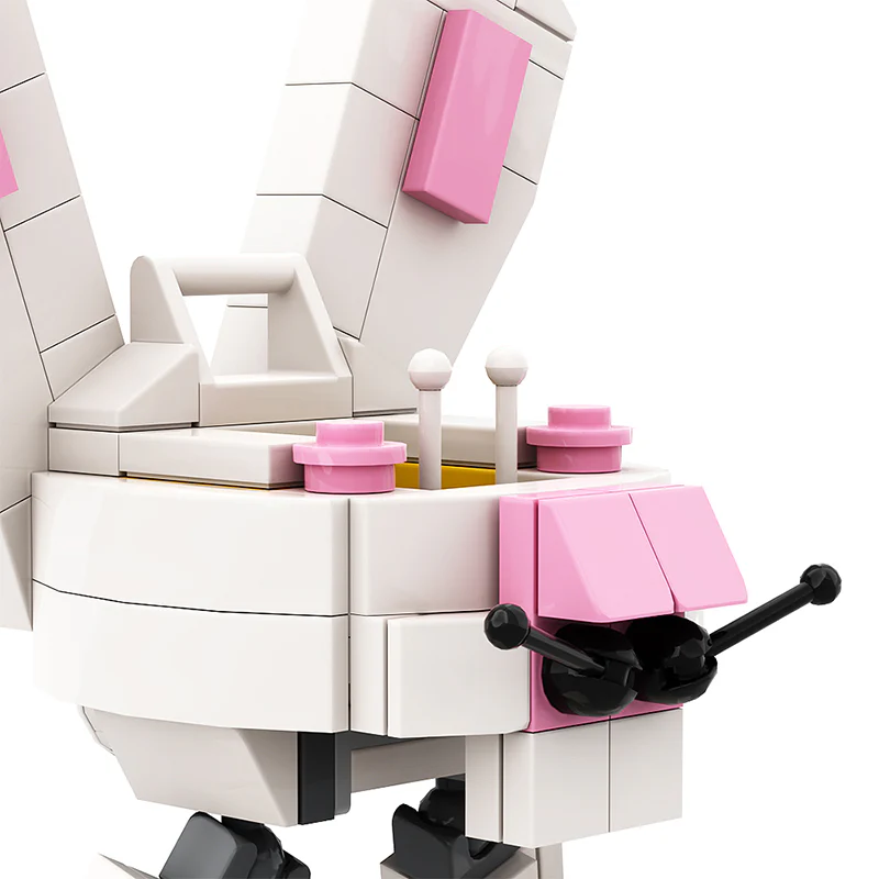 GOBRICKS MOC 142408 Bunny-bot - YWOBB