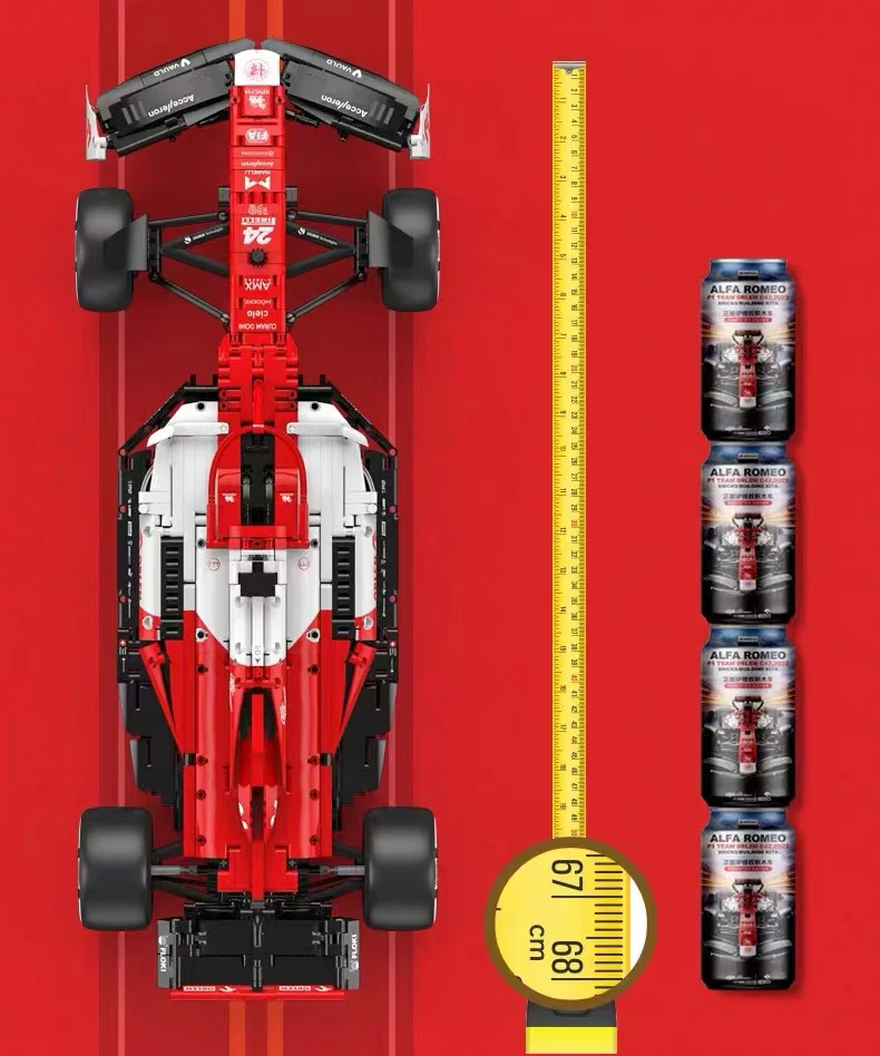 RASTAR 94400 1:8 Alfa Romeo F1 C42 RC Version OVP EU Warehouse Version - YWOBB