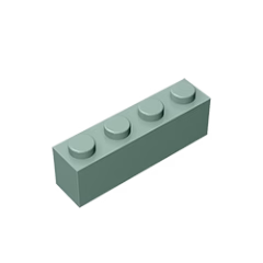GOBRICKS GDS-534 Brick 1 x 4 - YWOBB