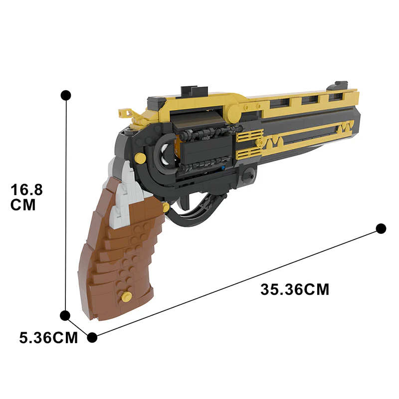 GOBRICKS MOC 39676 Destiny 2 - The Last Word exotic hand cannon - YWOBB