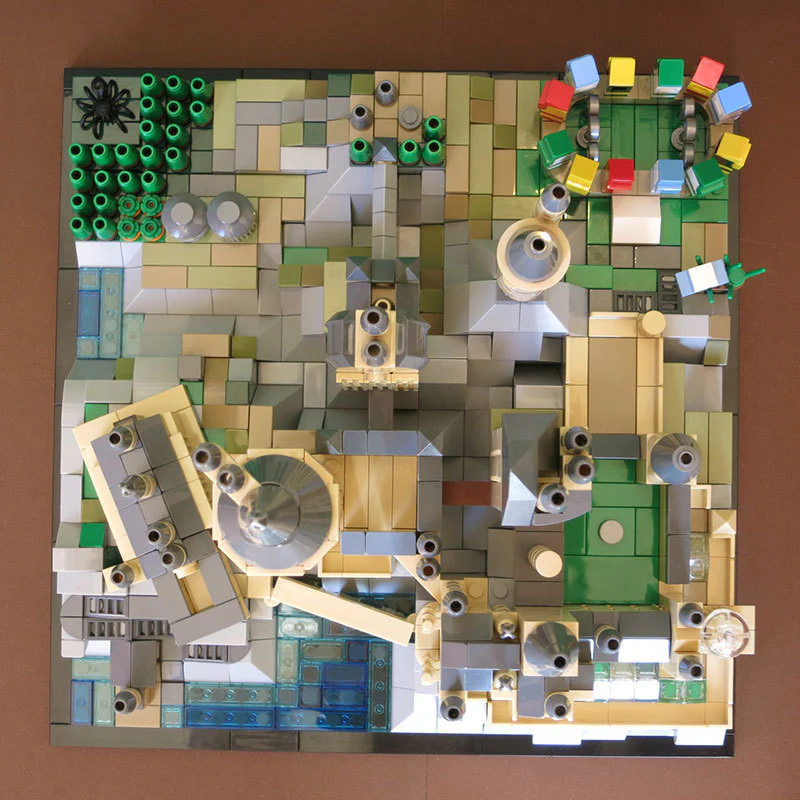 MOC 25280 Hօgwarts Castle Architecture - YWOBB