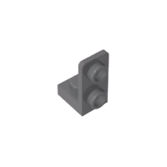 GOBRICKS GDS-2140 Bracket 1 x 1 - 1 x 2 Inverted - YWOBB
