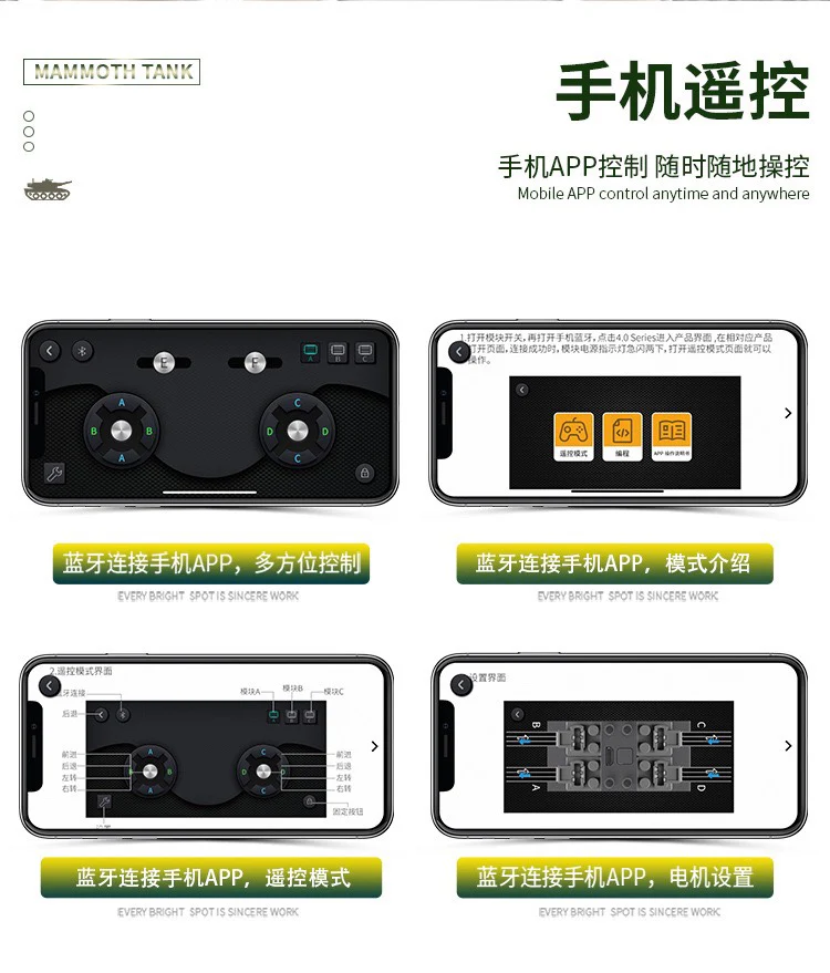 Mould King 20011  Red Alert Mammoth Tank - YWOBB