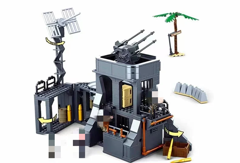 SLUBAN M38-B0861 German Atlantic Fortress - YWOBB