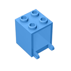 GOBRICKS GDS-1502 Box 2 x 2 x 2 - YWOBB