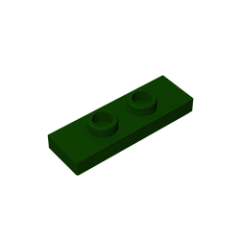 GOBRICKS GDS-1504 Modified 1 x 3 with 2 Studs - YWOBB