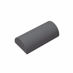GOBRICKS GDS-1115 Curved 2 x 4 Double - YWOBB
