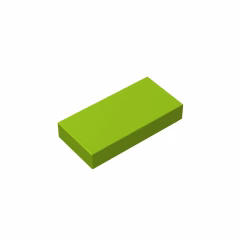 GOBRICKS GDS-566 Tile 1 x 2 - YWOBB