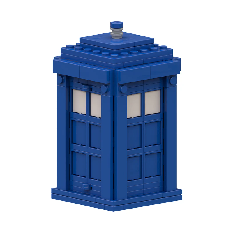 MOC C9095 Doctor Who Phone Booth - YWOBB