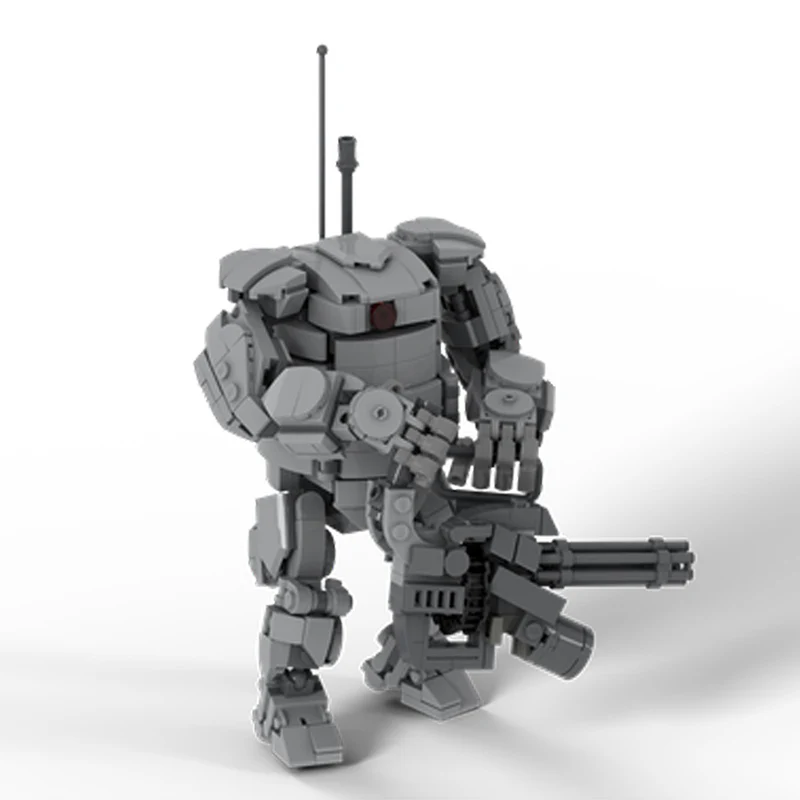GOBRICKS MOC 134350 Golem Hardsuit Mk2 - YWOBB
