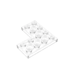GOBRICKS GDS-696 Plate 4 x 4 Corner - YWOBB