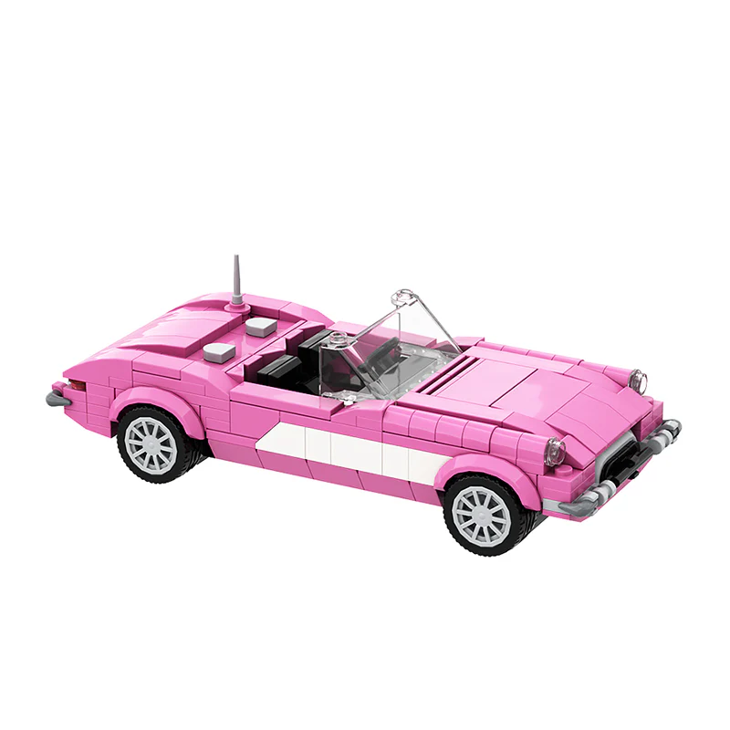 GOBRICKS MOC A1063 Barbie Chevy (Large) - YWOBB