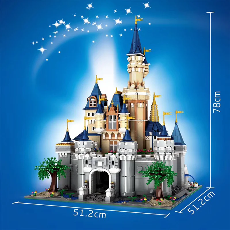 Mould King 13132 Disney Castle - YWOBB