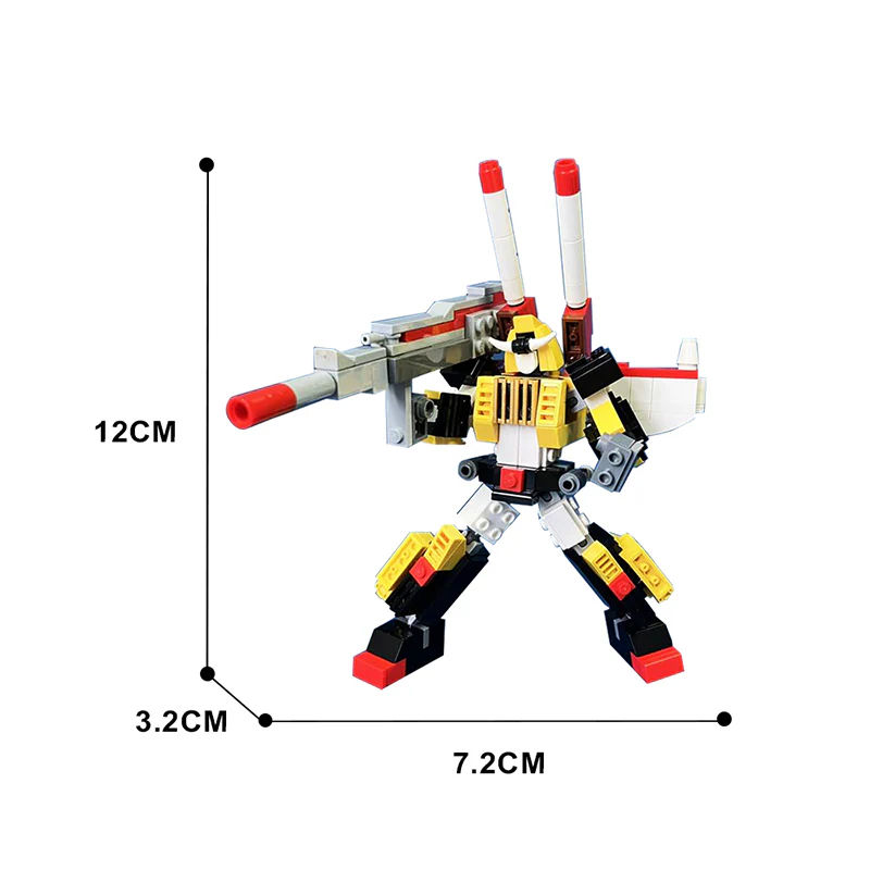 GOBRICKS MOC 140773 SF-006 TRANSFORMERS VICTORY LEO - YWOBB