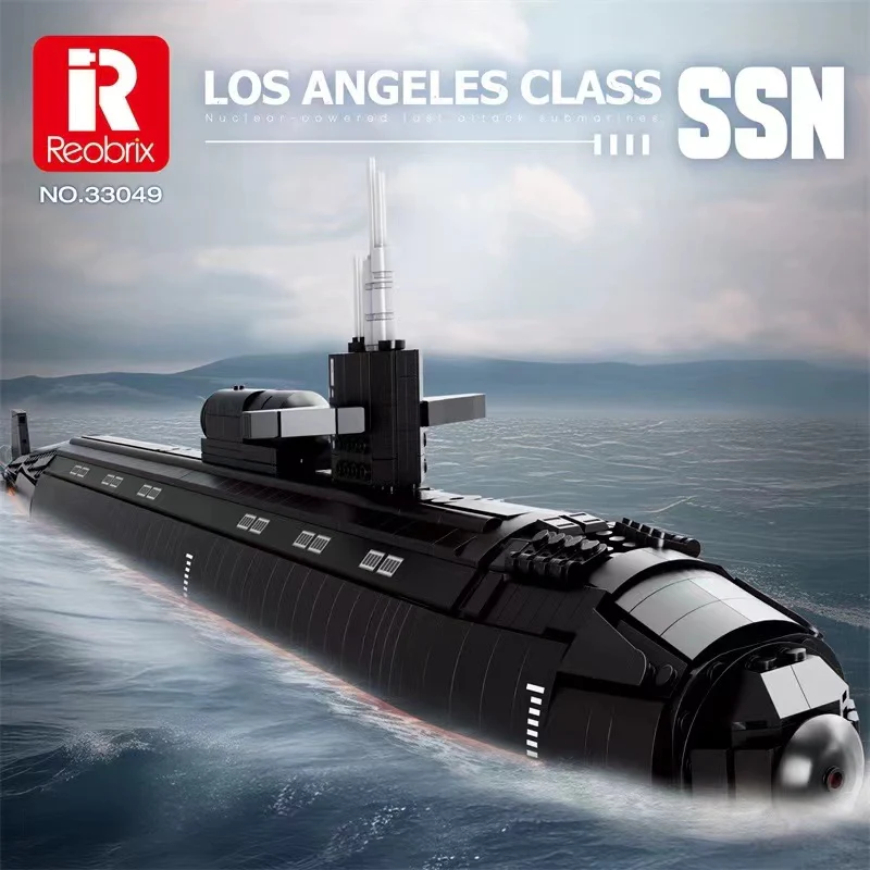 Reobrix 33049 1:125 Los Angeles-class SSN - YWOBB