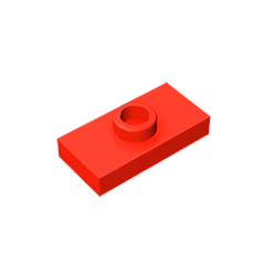 GOBRICKS GDS-803  Modified 1 x 2 with 1 Stud with Groove and Bottom Stud Holder - YWOBB
