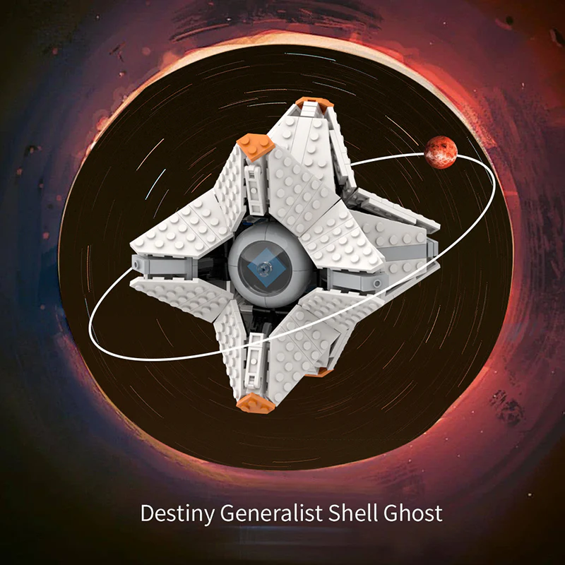 GOBRICKS MOC 88251 Destiny Generalist Shell Ghost - YWOBB