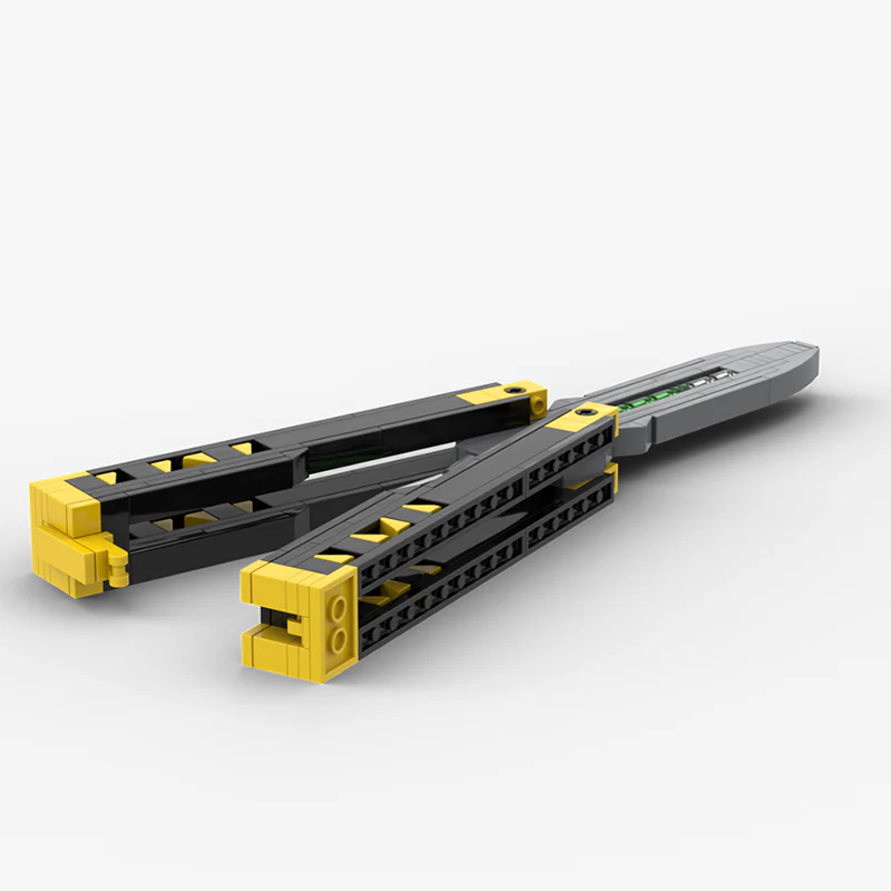 GOBRICKS MOC 127633 Octanes Butterfly Knife - YWOBB