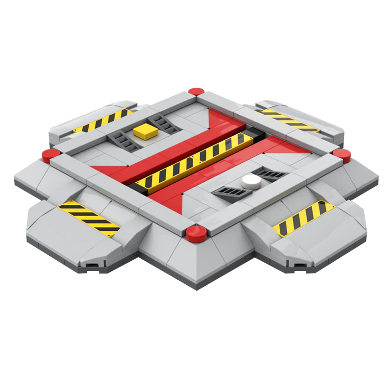 GOBRICKS MOC 121913 Terraner Lowerd Depot - YWOBB