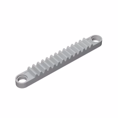 GOBRICKS GDS-1170 Gear Rack 1 x 8 with Holes - YWOBB