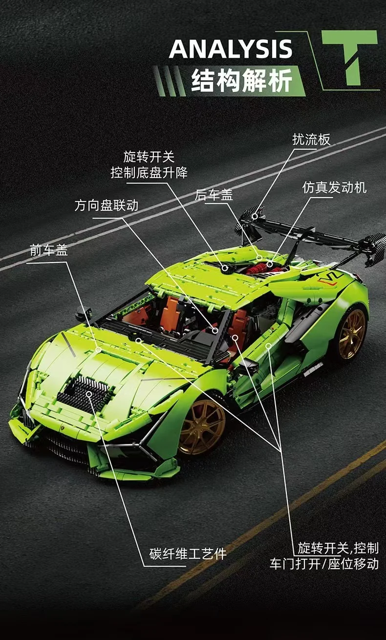 TGL T5046 1:6 Lamborghini Revuelto - YWOBB