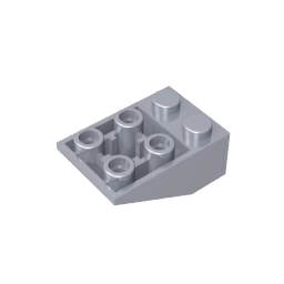 GOBRICKS GDS-598 Inverted 33 3 x 2 without Connections between Studs - YWOBB