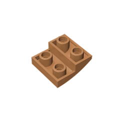 GOBRICKS GDS-1270 Curved 2 x 2 Inverted - YWOBB